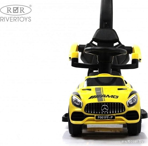 Каталка RiverToys F001FF-P (желтый)