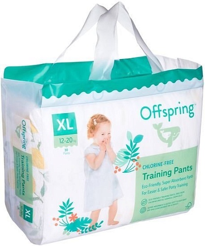 Трусики-подгузники Offspring XL 12-20кг Лимоны (30 шт)