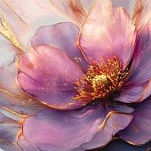 Алмазная мозаика Феникс+ Розовый мак 71430