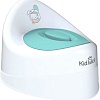 Детский горшок Kidwick Ракушка KW030102 (белый/бирюзовый)
