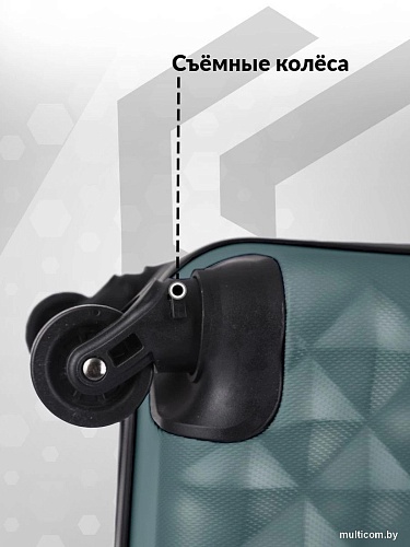 Чемодан-спиннер L'Case Phatthaya BCP-12-02 13212 67 см (темно-зеленый)