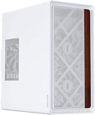 Корпус 1stPlayer WD1 WD1-WH-3F-W (белый)