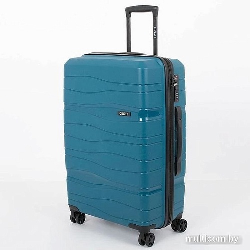 Чемодан-спиннер Grott 227-PP002/3-25 (синий)
