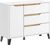 Тумба ЭлиГард Eyva 1D3S (белый)