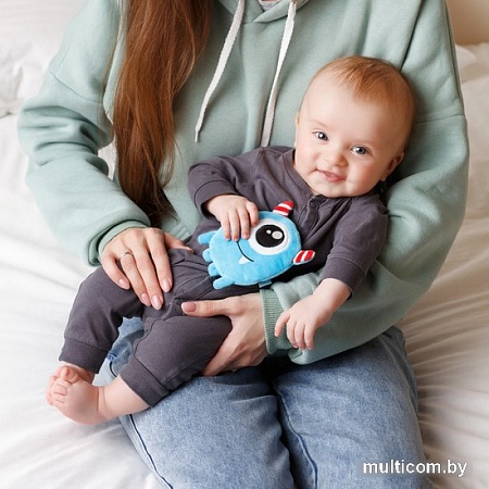 Игрушка-грелка Мякиши Монстрик Упс с вишневыми косточками 707