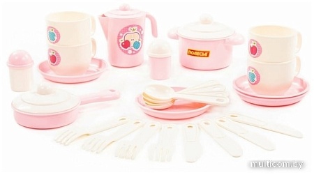 Набор игрушечной посуды Полесье Хозяюшка 80141 (на 4 персоны)