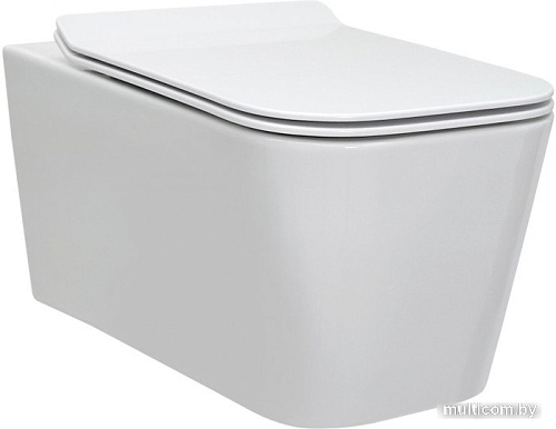 Унитаз Berges Wasserhaus Floe Rimless + Floe Slim SO + Novum525 + F3 043223