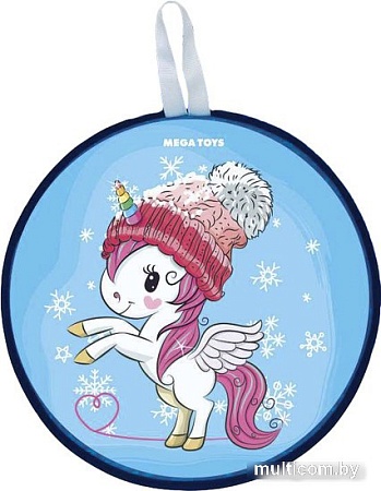 Ледянка Mega Toys Единорог 12211 (розовый)