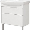 Belux Тумба под умывальник Клермонт Н70-02 (1, белый глянцевый)