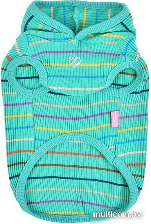 Футболка Pinkaholic Yara с капюшоном NAUA-TS7603-GR-L (зеленый)