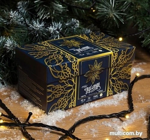 Гирлянда Luazon Нить уличная (теплый белый) 3584091