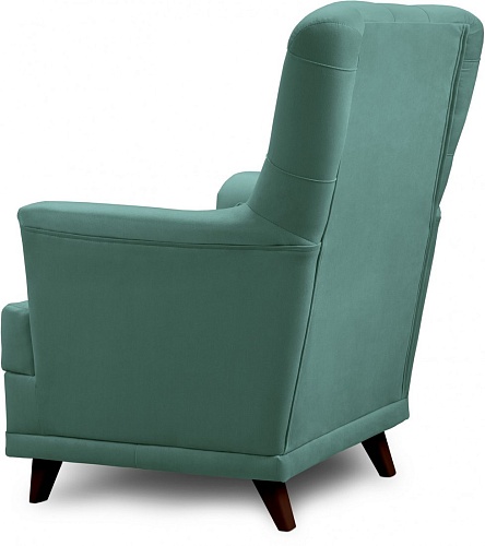 Интерьерное кресло Mio Tesoro Каприз (Velutto 43/шоколад)