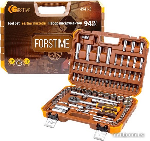Универсальный набор инструментов Forstime FT-4941-5 (94 предмета)