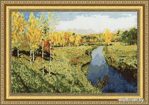 Набор для вышивания Золотое руно Золотая осень Левитана МК-037