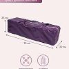 Манеж-кровать Amarobaby Multiform Flowers AMARO-26MFL-F (фиолетовый)