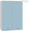 Шкаф навесной Кортекс-мебель Корнелия Мара ВШ50 (голубой