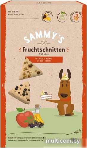 Лакомство для собак Bosch Sammy's Fruit Slices with Apples & Elderberry 800 г