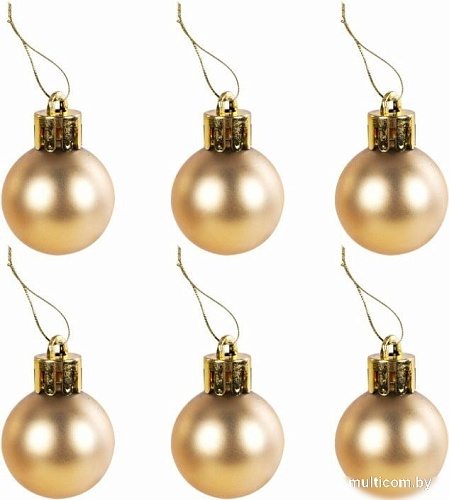 Елочная игрушка Золотая сказка 591714 (70 шт, красный/золотой)