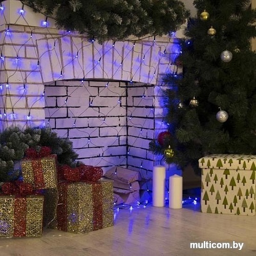 Световая сетка Luazon Сеть 224 LED 2х2 м (синий) 1585754