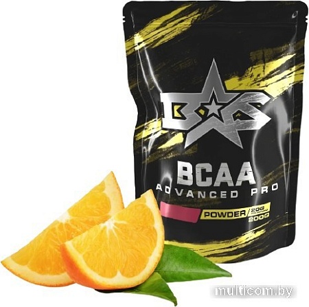 Аминокислоты Binasport Advanced PRO BCAA (200г, апельсин)