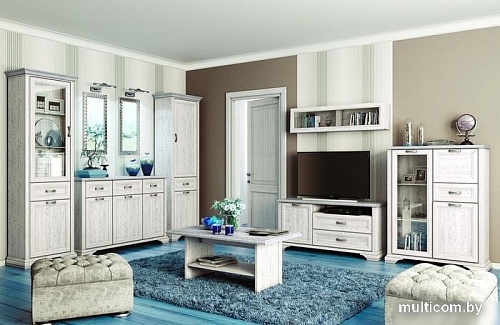 Тумба Anrex Monako RTV 1D2SN (сосна винтаж/дуб анкона)