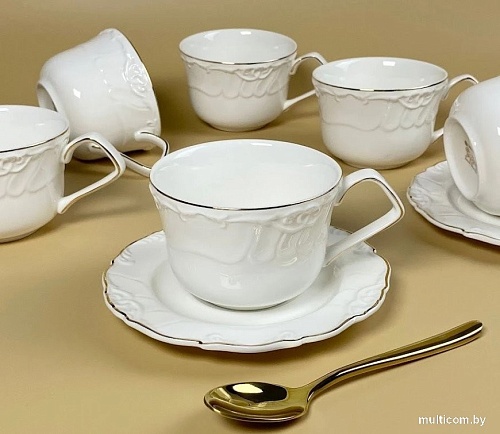 Набор чашек Lenardi Крокус Золото 109-236