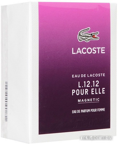 Lacoste L.12.12 Magnetic Pour Elle EdP (80 мл)