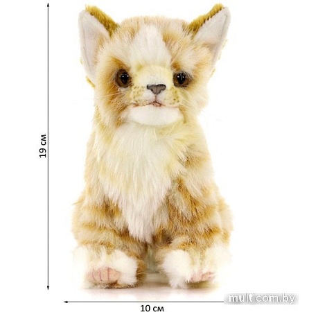 Классическая игрушка Hansa Сreation Котенок бежевый 7176 (19 см)