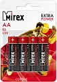 Батарейка Mirex Extra Power R6 AA 4 шт ER06-E4