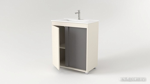 Дабер Тумба под умывальник 013 WeltWasser Deilbach 7517-70 Т13.7W.0.19 (бежевый/серый)