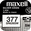 Батарейки Maxell SR626SW