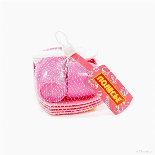 Набор игрушечной посуды Полесье Алиса на 4 персоны 56023 (12эл)