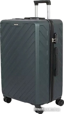Чемодан-спиннер Mr.Bag 338-9101/5-26DGN (темно-зеленый)
