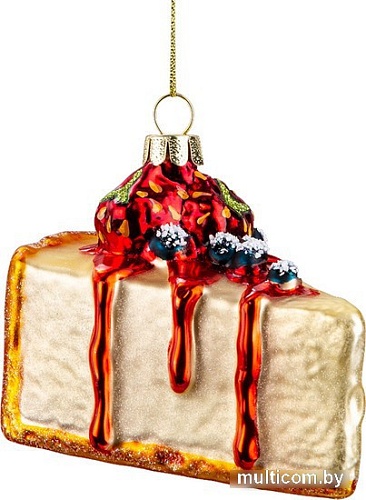 Елочная игрушка Erich Krause Decor Чизкейк 59351
