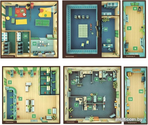 Настольная игра Креп Ограбление зеленого банка