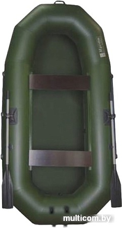 Моторно-гребная лодка Муссон Н-300 (зеленый)