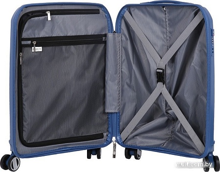 Чемодан-спиннер Fabretti EN8520-20-8 (синий)