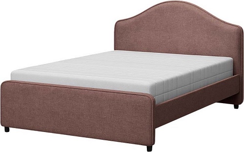Кровать Sonit Dana 180x200 шенилл Eclipse (02 пыльная роза)