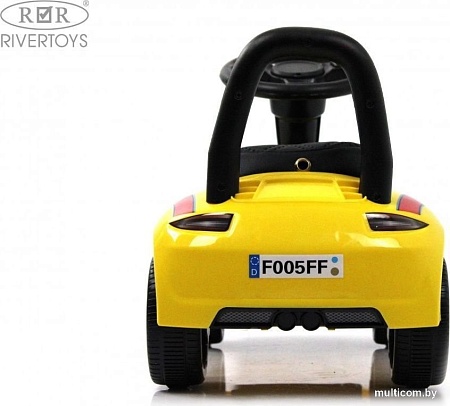 Каталка RiverToys F005FF (желтый)