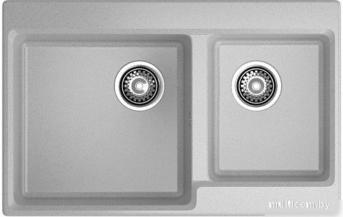 Кухонная мойка GranFest GF-LV-780K (серый)