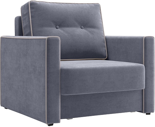 Кресло-кровать Mio Tesoro Атлантикс (Velutto 32, серый)