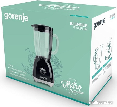 Стационарный блендер Gorenje B800RLBK