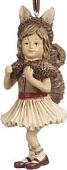 Елочная игрушка Goodwill Xmas 2024 Девочка-белочка D 43256_2