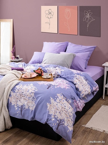 Ночь Нежна Весенние деревья 2 сп. 70x70 71107-1+70895-4