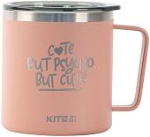 Термокружка Kite K22-379-03 400 мл (пудра)
