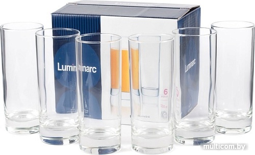 Набор стаканов для воды и напитков Luminarc Islande J0040
