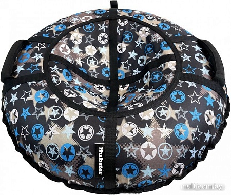 Тюбинг Hubster Люкс Pro S Фабрика звезд 120см во7683-5 (черный)