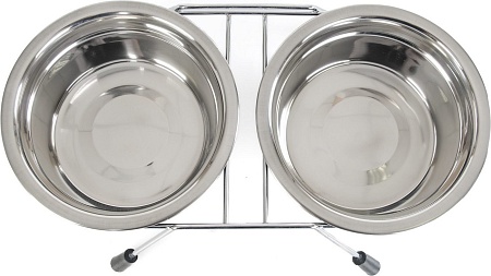 Миски на подставке ZooZooZoo Двойная на подставке SWT-6009D-780