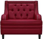 Интерьерное кресло Brioli Чикаго (экокожа, L16 вишневый)