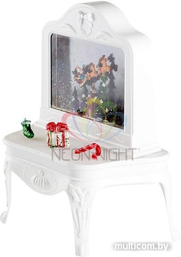 Светильник Neon-night "Столик" с эффектом снегопада 501-064